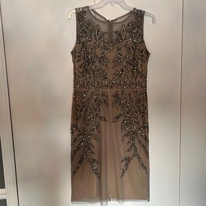 Sequined event dress